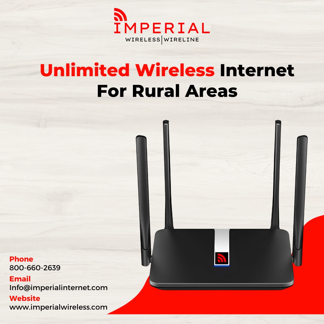 Unlimited 4G rural internet